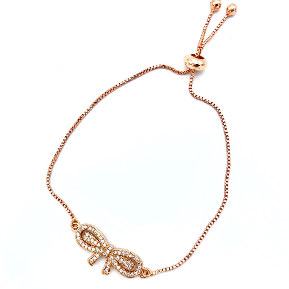 Pull Cord Bow Bracelet